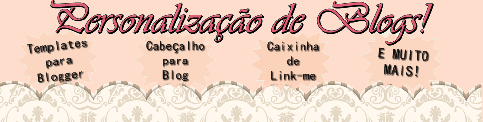 Loja de Personalização de Blogs.